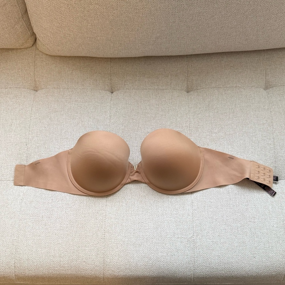 Victoria's Secret Nude Strapless Bra